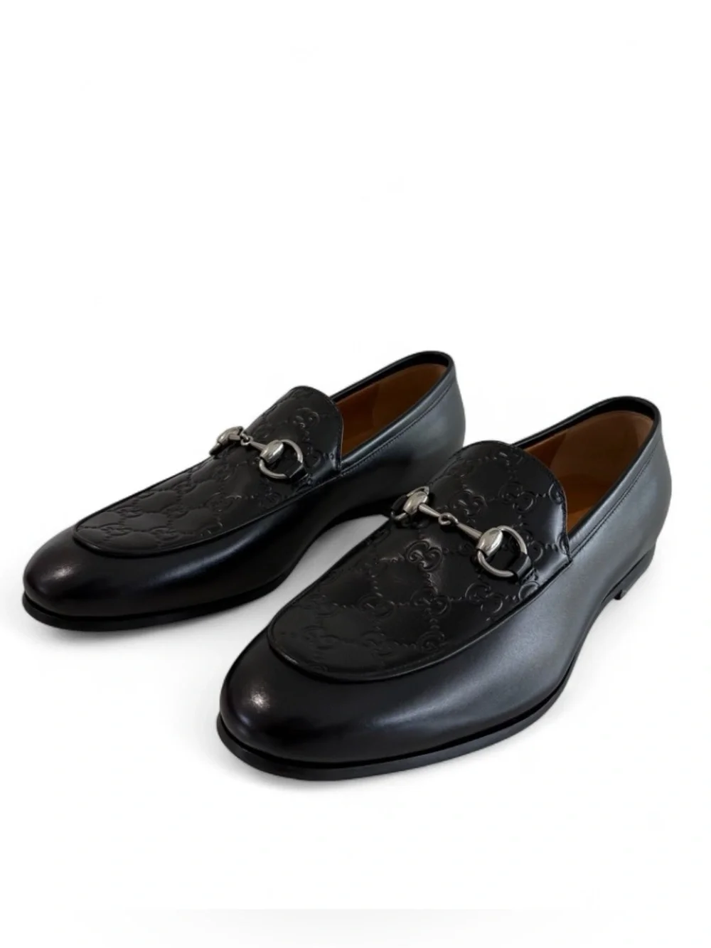 Gucci black leather